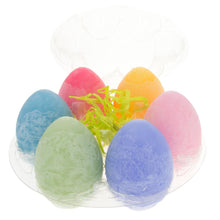 Load image into Gallery viewer, Set of 6 Multicolored Wax Easter Eggs