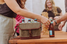 Load image into Gallery viewer, Beer Caddy Cooler Tote with Opener