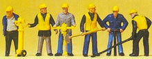 Load image into Gallery viewer, Preiser 10035 HO Scale Sewer/Road Construction Crew