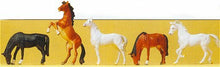 Load image into Gallery viewer, Preiser 10156 HO Scale Animals -- Horses
