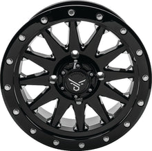 Load image into Gallery viewer, QuadBoss, QuadBoss Wagon 14x7 4+3 4/156 Milled Alloy Wheel for Powersports Vehicles