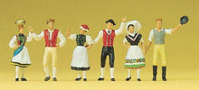 Load image into Gallery viewer, Preiser 24604 HO Scale Figures In National Costumes