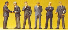 Load image into Gallery viewer, Preiser 10380 HO Scale Passengers -- Businessmen pkg(6)