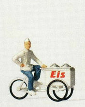 Load image into Gallery viewer, Preiser 28075 HO Scale Individual Figures - Ice Cream Man w/Cart