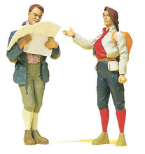 Load image into Gallery viewer, Preiser 45119 G Scale Pedestrians -- Standing Hikers