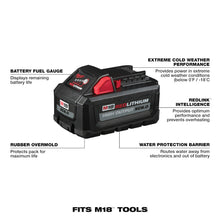 Load image into Gallery viewer, Milwaukee 48-11-1862 M18™ REDLITHIUM™ HIGH OUTPUT™ XC 6.0Ah Battery Pack (2 Piece)