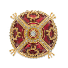 Load image into Gallery viewer, 1895 Rosebud Royal Imperial Metal Easter Egg