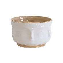 Load image into Gallery viewer, Face Vase with 22K Gold Accent