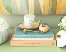 Load image into Gallery viewer, Watercolor Leaf Trays with 22K Gold Accents