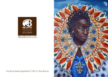 Load image into Gallery viewer, &#39;FAMILIARITY BREED APPROBATION&#39; S. Ross Browne Greeting Card: 5x7 Frame Ready