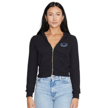 Load image into Gallery viewer, Florida Atlantic Owls Waffle Knit Zip Up Hoodie