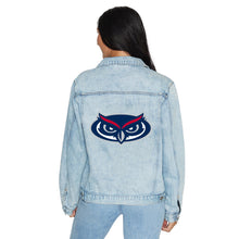 Load image into Gallery viewer, Florida Atlantic Owls Denim Jacket