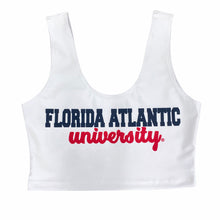 Load image into Gallery viewer, Florida Atlantic Owls Crop Tank Top
