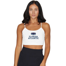 Load image into Gallery viewer, Florida Atlantic Owls White Spaghetti Tank