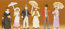 Load image into Gallery viewer, Preiser 12139 HO Scale 1900s Figures -- Passers-By pkg(6)