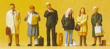 Load image into Gallery viewer, Preiser 10411 HO Scale Pedestrians -- Business Commuters pkg(6)