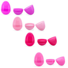 Load image into Gallery viewer, Set of 24 Pink Plastic Easter Eggs