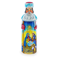 Load image into Gallery viewer, Nativity Newborn King Hand Carved Wooden Santa Figurine 7.25 Inches