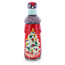 Load image into Gallery viewer, Nutcracker on Christmas Tree Hand Carved Wooden Santa Figurine 7.25 Inches