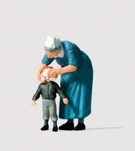Load image into Gallery viewer, Preiser 28061 HO Scale Individual Figures - Protestant Sister w/Child