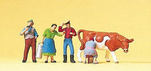 Load image into Gallery viewer, Preiser 10044 HO Scale Working People -- Farm Workers #2 pkg(4)