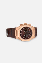 Load image into Gallery viewer, Chronograph 001: Rose/Brown