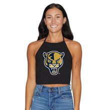 Load image into Gallery viewer, FIU Panthers Black Halter Top