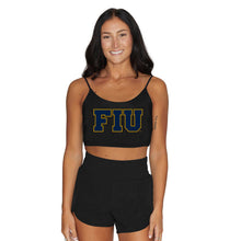Load image into Gallery viewer, FIU Panthers Black Spaghetti Tank