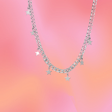 Load image into Gallery viewer, Midnight Sky Starry Titanium Necklace