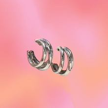Load image into Gallery viewer, Triple Titanium Hoop