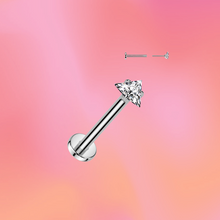 Load image into Gallery viewer, Flat Back Triangle Sparkle