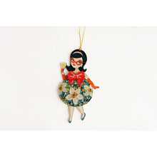 Load image into Gallery viewer, Floral Christmas Tree Ornament by Laliblue