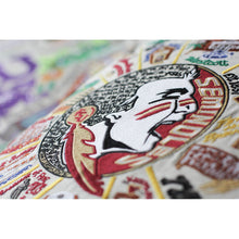Load image into Gallery viewer, Florida State University (FSU) Collegiate Hand-Embroidered Pillow