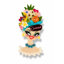 Load image into Gallery viewer, Forbidden Fruits Brooch by Miss Fluff x Lipstick &amp; Chrome
