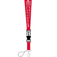 Load image into Gallery viewer, DL12-010 SpaceX Launch Crew Lanyard ID Card holder or Keychain school student 31 inch with Space X