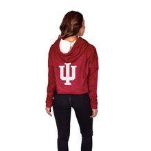 Load image into Gallery viewer, Indiana Hoosiers Crimson Varsity Furry Hoodie