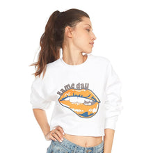 Load image into Gallery viewer, Navy &amp; Orange Game Day Sweatshirt