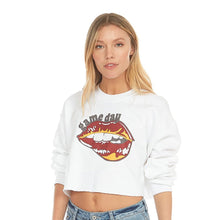 Load image into Gallery viewer, Maroon &amp; Yellow Game Day Sweatshirt