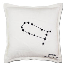 Load image into Gallery viewer, Gemini Astrology Hand-Embroidered Pillow by Cat Studio