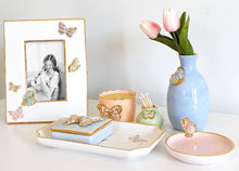 Load image into Gallery viewer, Gilded Butterflies Trays with 22K Gold Accent
