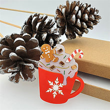 Load image into Gallery viewer, Gingerbread Latte Brooch by Cherryloco