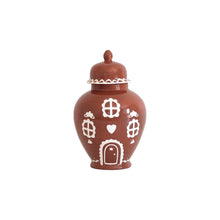 Load image into Gallery viewer, Gingerbread House Ginger Jars