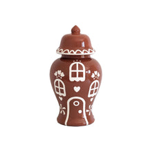 Load image into Gallery viewer, Gingerbread House Ginger Jars