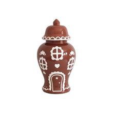 Load image into Gallery viewer, Gingerbread House Ginger Jars