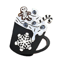 Load image into Gallery viewer, Gingerdead Latte Brooch by Cherryloco