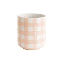 Load image into Gallery viewer, Gingham Vase