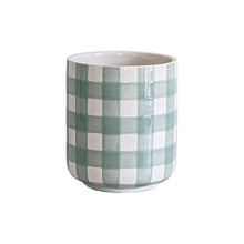 Load image into Gallery viewer, Gingham Vase