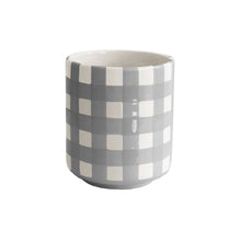 Load image into Gallery viewer, Gingham Vase