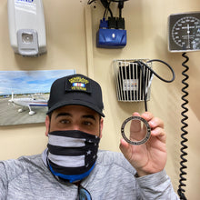 Load image into Gallery viewer, EL10-013 Invisible Enemy Glass Pandemic Challenge Coin for Essential Workers, Nurse, Doctor, EMT, First Responders, Police, Mask