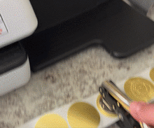 Load image into Gallery viewer, 1-1/2&quot; Permanent Round Color-Code Dot Inventory Labels: 500/Roll